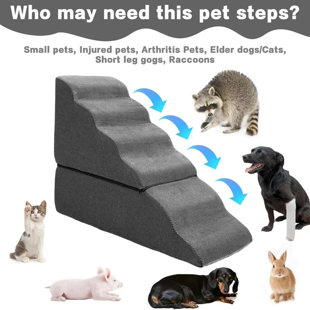 Dog Stairs for High Bed 30